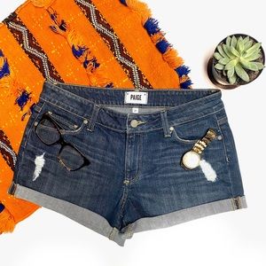 PAIGE Shorts - PAIGE Jimmy Jimmy Denim Shorts PAIGE Shorts - PAIGE Jimmy Jimmy Denim Shorts
